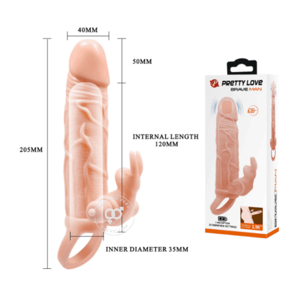 Brave Man 8.07 Funda Vibrador