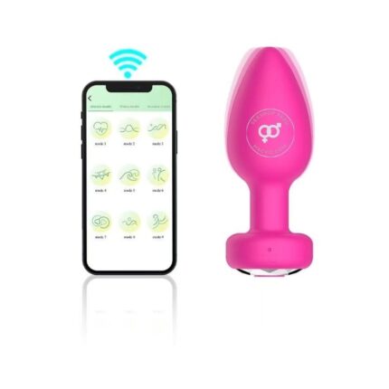 Vibrador Cono Anal Con Aplicacion